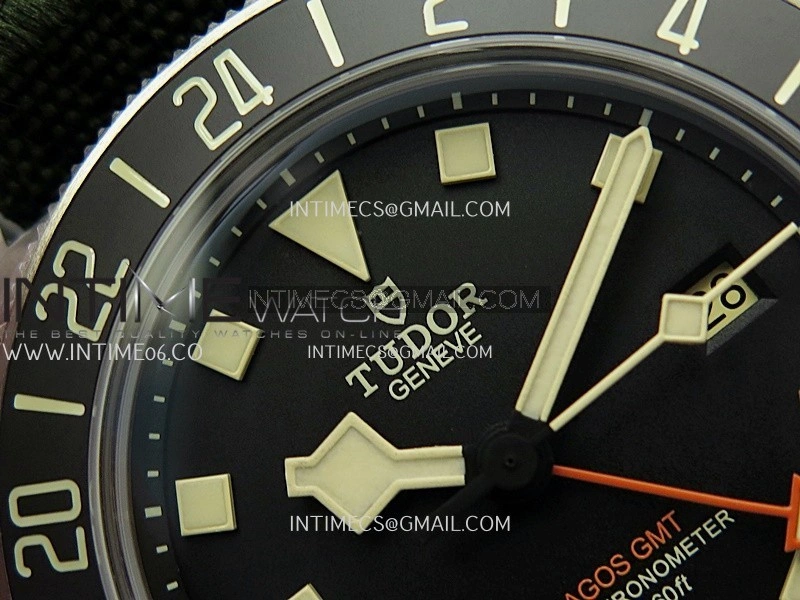 Pelagos M2542G247NU-0002 Ti M+F 1:1 V4 Best Edition Black dial Black Ceramic Bezel on Nylon Strap Miyota A2836