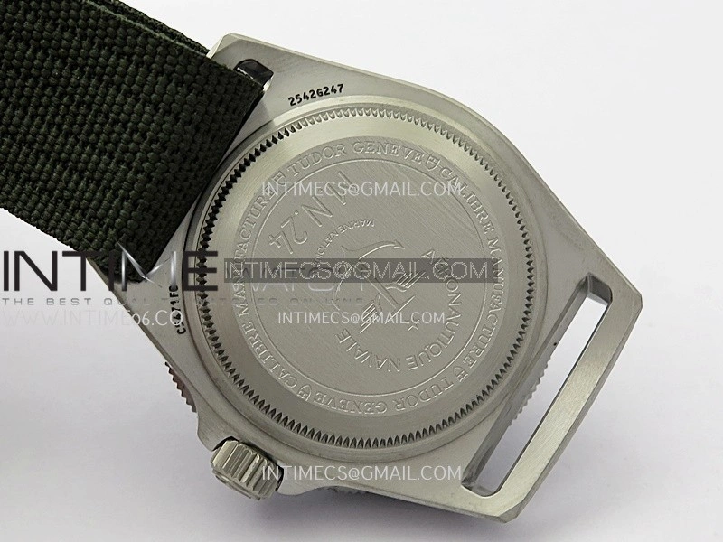 Pelagos M2542G247NU-0002 Ti M+F 1:1 V4 Best Edition Black dial Black Ceramic Bezel on Nylon Strap Miyota A2836