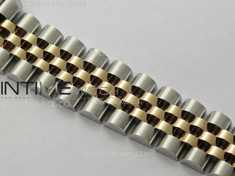 DateJust 31mm 278274 904L SS RG GMF Best Edition Silver Flowers Crystals Dial on 904L SS RG Jubilee Bracelet A2824