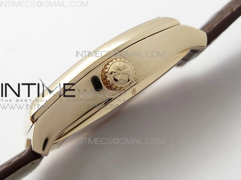 Malte Tourbillon RG VCR Best Edition Black Dial on Black Croco Leather Strap