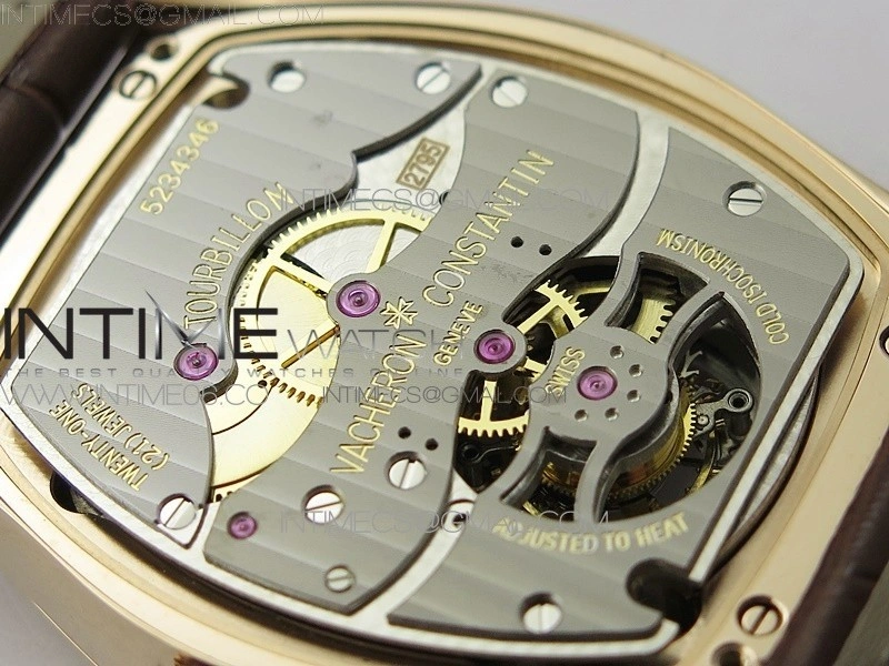 Malte Tourbillon RG VCR Best Edition Black Dial on Black Croco Leather Strap