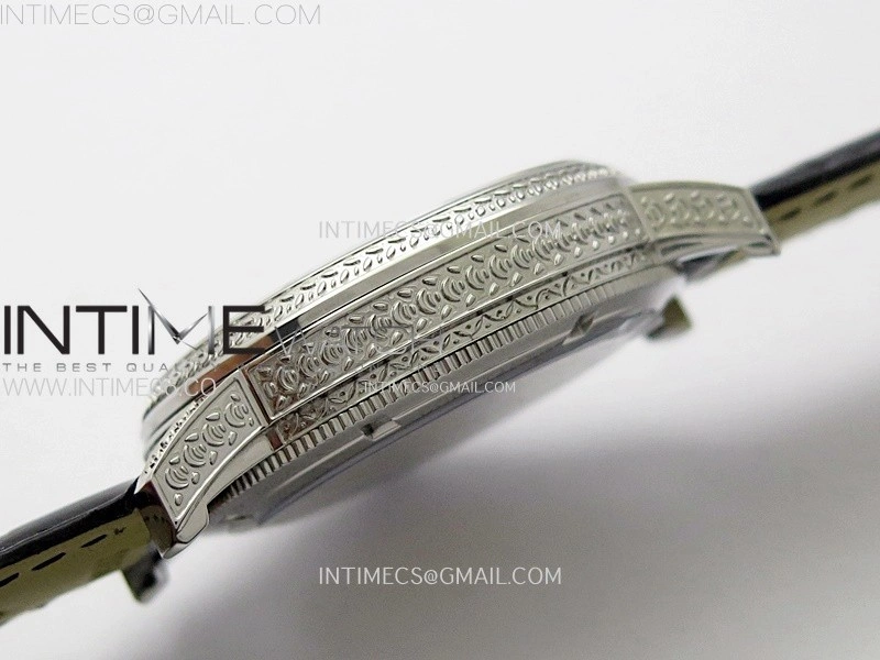 Malte Tourbillon SS AXF Skeleton Dial on Black Leather Strap