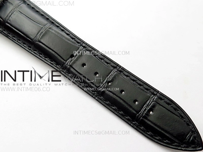 Malte Tourbillon SS AXF Skeleton Dial on Black Leather Strap