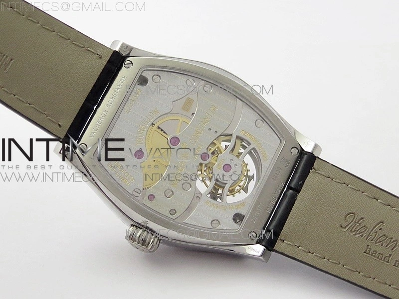 Malte Tourbillon SS VCR Best Edition Black Dial on Black Croco Leather Strap