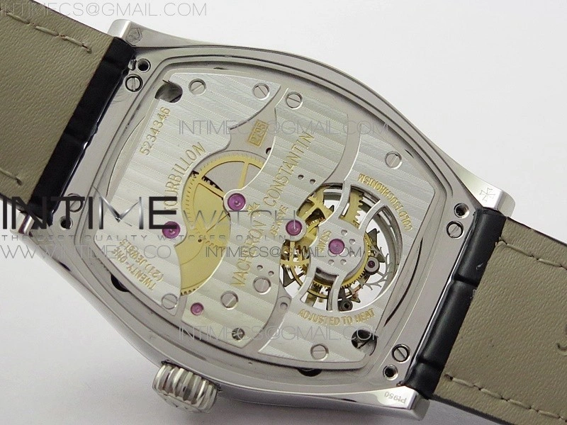 Malte Tourbillon SS VCR Best Edition Black Dial on Black Croco Leather Strap