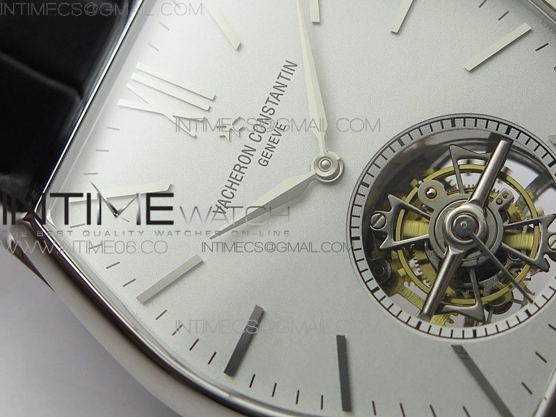 Malte Tourbillon SS VCR Best Edition Gray Dial on Black Croco Leather Strap