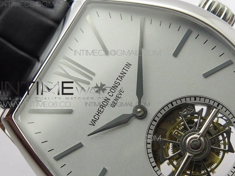 Malte Tourbillon SS VCR Best Edition Gray Dial on Black Croco Leather Strap