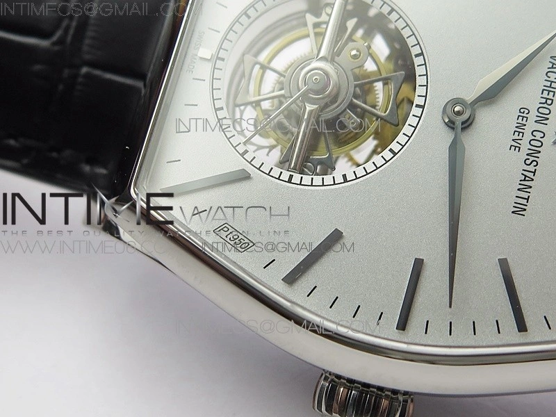 Malte Tourbillon SS VCR Best Edition Gray Dial on Black Croco Leather Strap