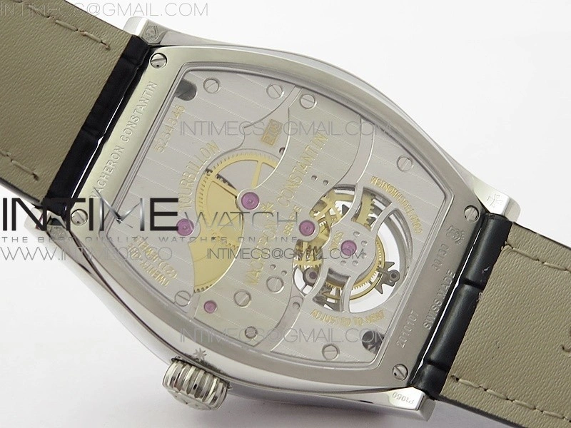 Malte Tourbillon SS VCR Best Edition Gray Dial on Black Croco Leather Strap