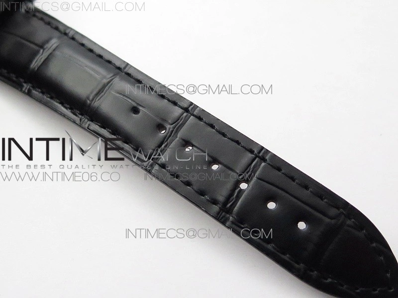 Malte Tourbillon SS VCR Best Edition White Dial on Black Croco Leather Strap