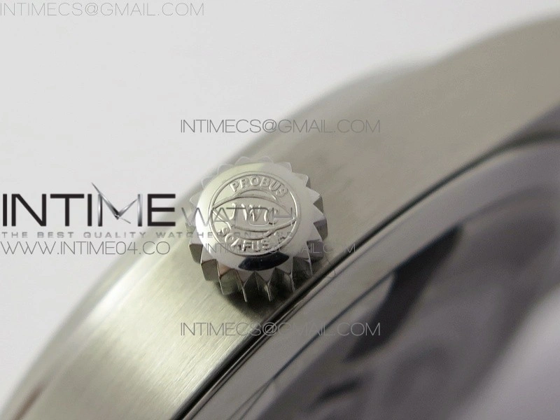 Mark XVIII IW327012 SS M+F 1:1 Best Edition White Dial on White Nylon Strap A2892