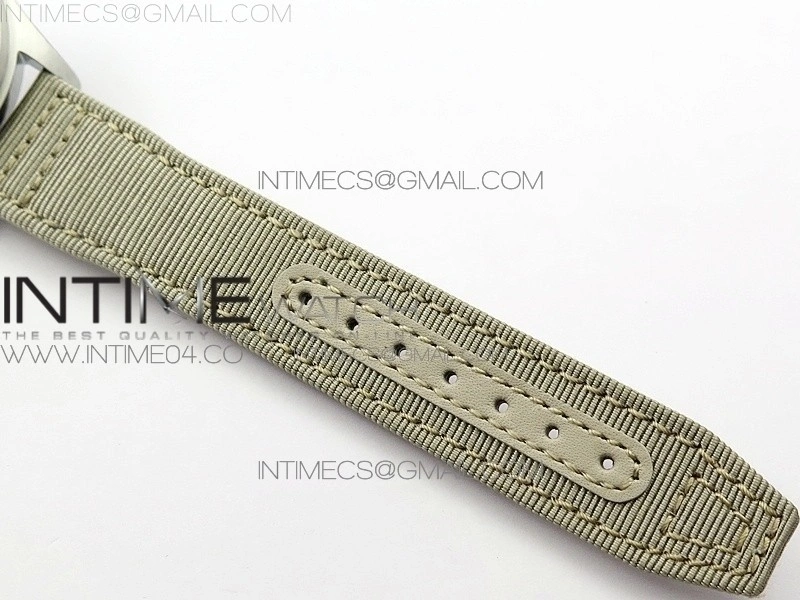 Mark XVIII IW327012 SS M+F 1:1 Best Edition White Dial on White Nylon Strap A2892