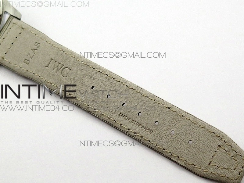 Mark XVIII IW327012 SS M+F 1:1 Best Edition White Dial on White Nylon Strap A2892