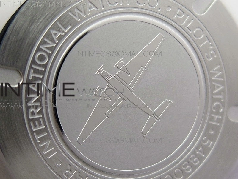 Mark XVIII IW327012 SS M+F 1:1 Best Edition White Dial on White Nylon Strap A2892