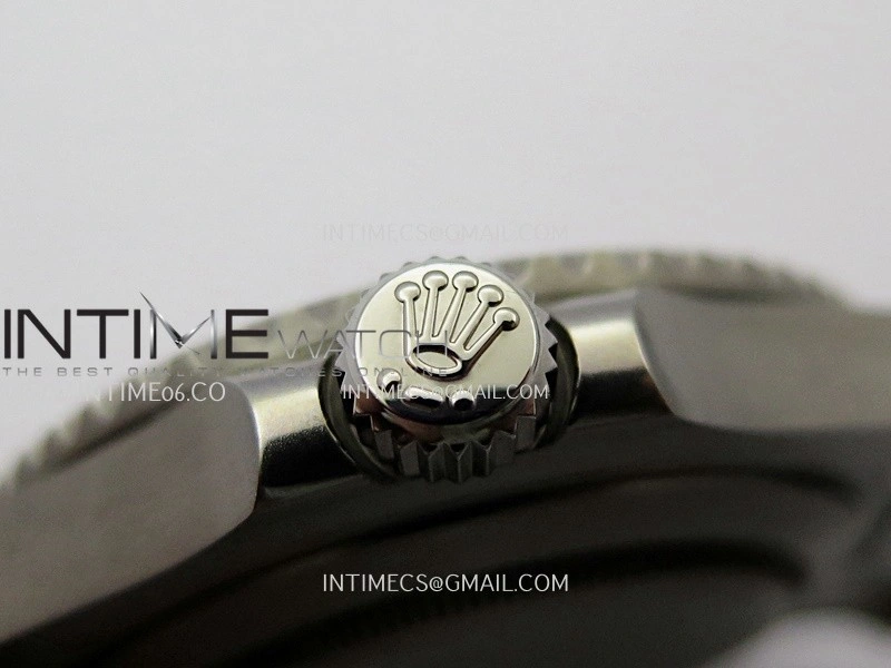 Yacht-Master 226627 Titanium QF 1:1 Best Edition Black Dial On Titanium Bracelet VR3235