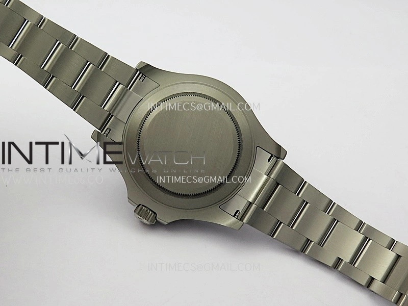 Yacht-Master 226627 Titanium QF 1:1 Best Edition Black Dial On Titanium Bracelet VR3235