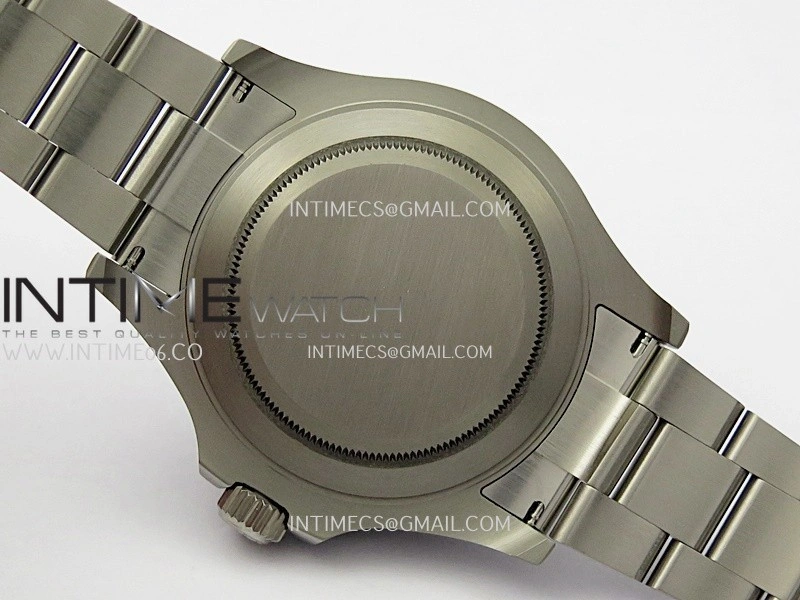 Yacht-Master 226627 Titanium QF 1:1 Best Edition Black Dial On Titanium Bracelet VR3235