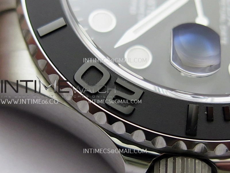 Yacht-Master 226627 Titanium VF 1:1 Best Edition Black Dial On Titanium Bracelet DD3235