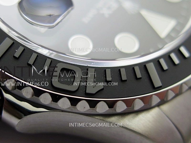 Yacht-Master 226627 Titanium VF 1:1 Best Edition Black Dial On Titanium Bracelet DD3235