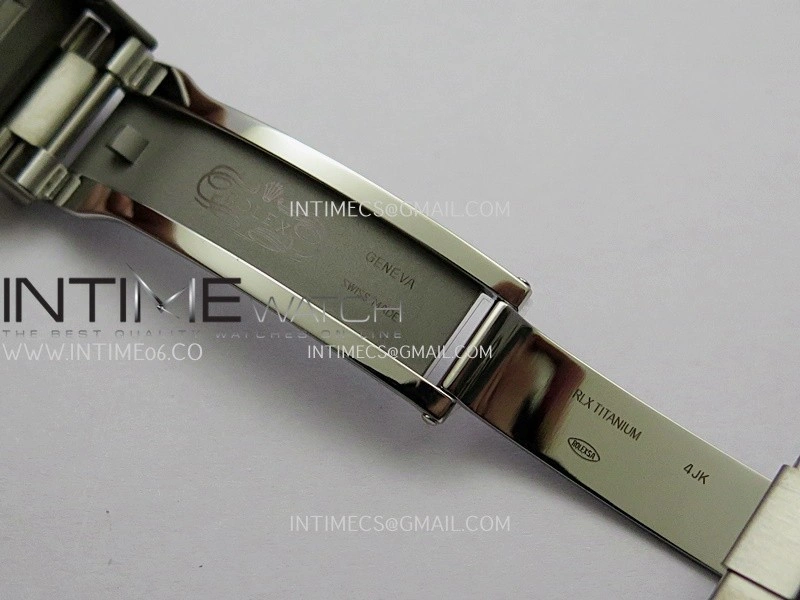 Yacht-Master 226627 Titanium VF 1:1 Best Edition Black Dial On Titanium Bracelet DD3235