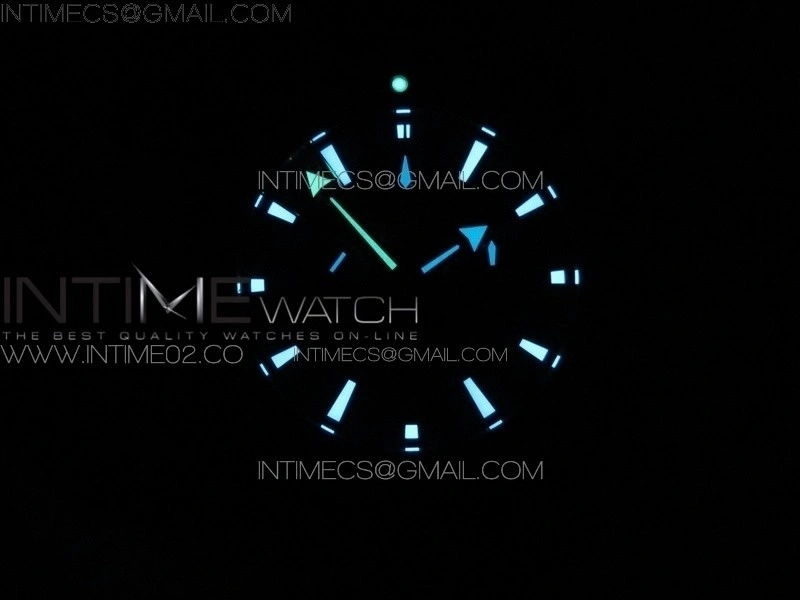 Planet Ocean Master Chronometer Chrono DLC OM 1:1 Best Edition Black Dial on Nylon Strap A9900