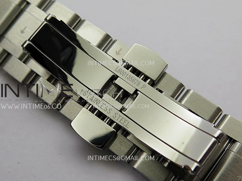 Master Day Date SS VSF 1:1 Best Edition White Textured Dial On SS Bracelet A2836