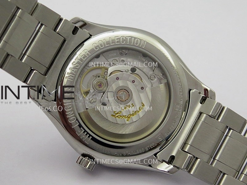 Master Day Date SS VSF 1:1 Best Edition White Textured Dial On SS Bracelet A2836