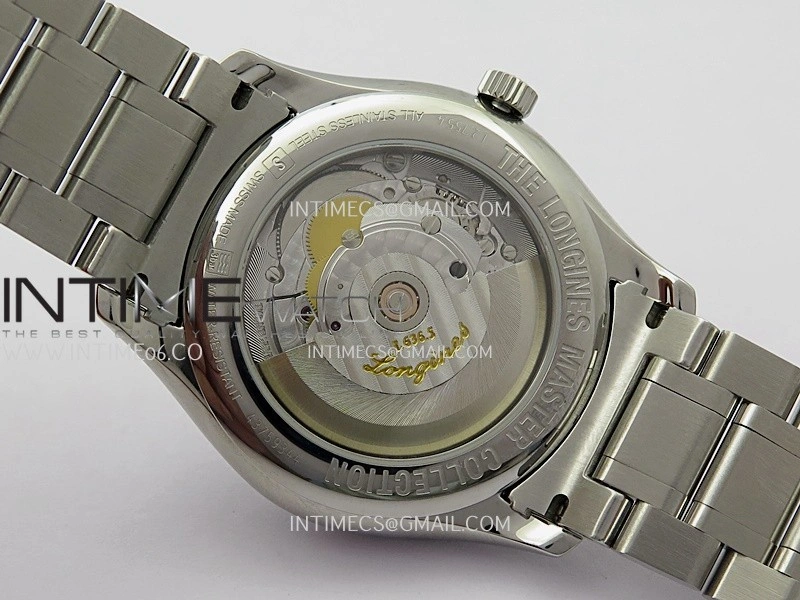 Master Day Date SS VSF 1:1 Best Edition White Textured Dial On SS Bracelet A2836