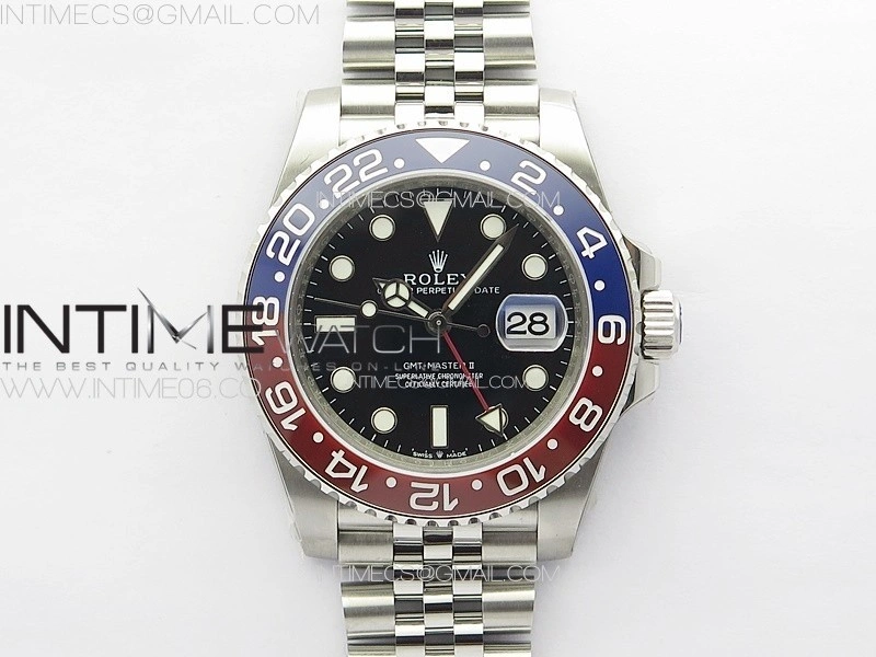 GMT-Master II 126710 BLRO Red Blue Ceramic 904L Steel APSF 1:1 Best Edition VR3285 CHS
