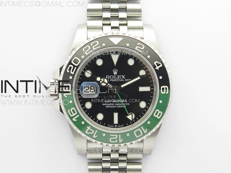 GMT Master II 126720 VTNR 904L SS 3EF 1:1 Best Edition on Jubilee Bracelet VR3285 CHS