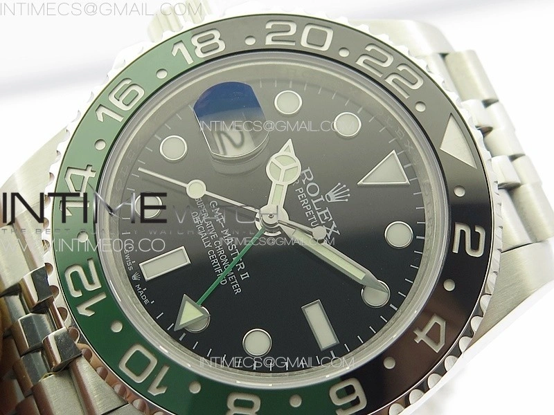 GMT Master II 126720 VTNR 904L SS 3EF 1:1 Best Edition on Jubilee Bracelet VR3285 CHS