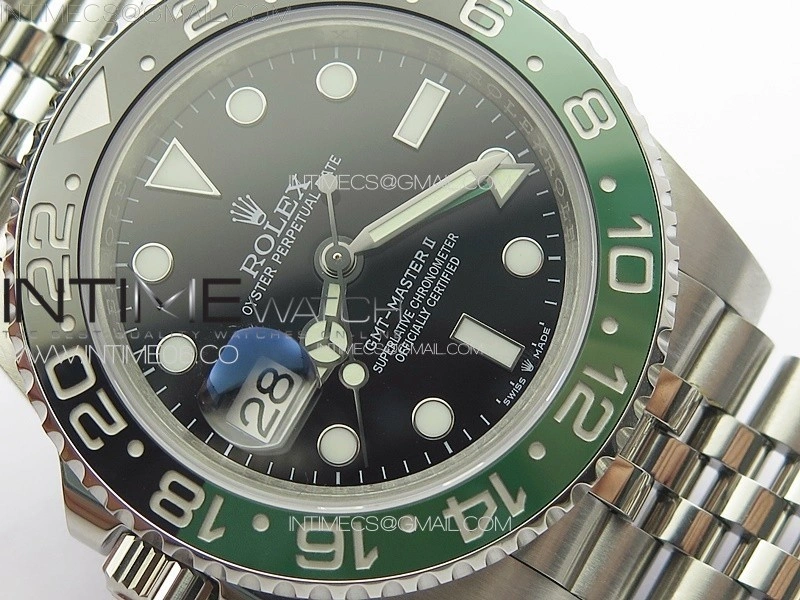 GMT Master II 126720 VTNR 904L SS 3EF 1:1 Best Edition on Jubilee Bracelet VR3285 CHS