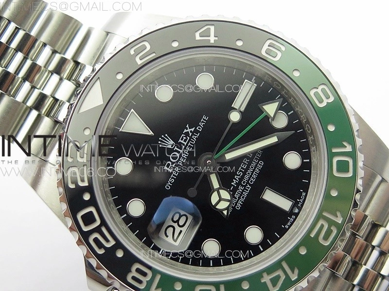 GMT Master II 126720 VTNR 904L SS 3EF 1:1 Best Edition on Jubilee Bracelet VR3285 CHS