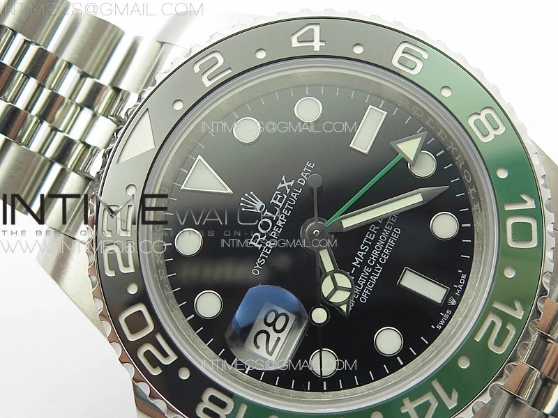 GMT Master II 126720 VTNR 904L SS 3EF 1:1 Best Edition on Jubilee Bracelet VR3285 CHS