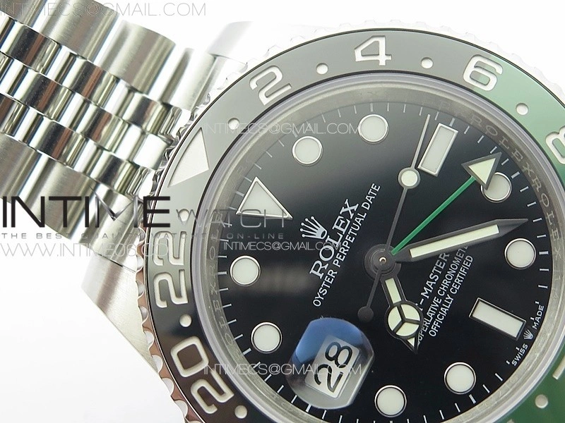 GMT Master II 126720 VTNR 904L SS 3EF 1:1 Best Edition on Jubilee Bracelet VR3285 CHS