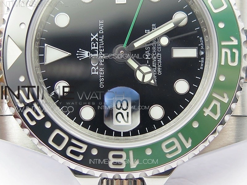 GMT Master II 126720 VTNR 904L SS 3EF 1:1 Best Edition on Jubilee Bracelet VR3285 CHS