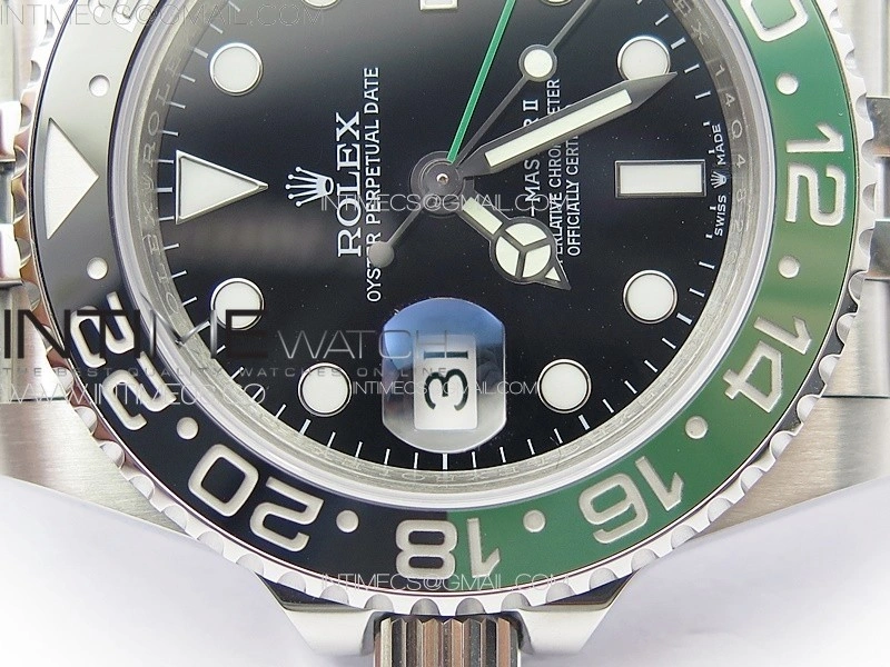 GMT Master II 126720 VTNR 904L SS 3EF 1:1 Best Edition on Jubilee Bracelet VR3285 CHS