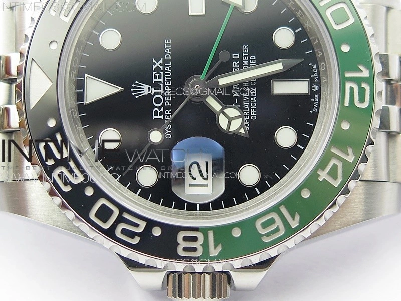 GMT Master II 126720 VTNR 904L SS 3EF 1:1 Best Edition on Jubilee Bracelet VR3285 CHS