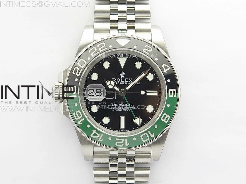 GMT Master II 126720 VTNR 904L SS GMF 1:1 Best Edition on Jubilee Bracelet VR3285 CHS