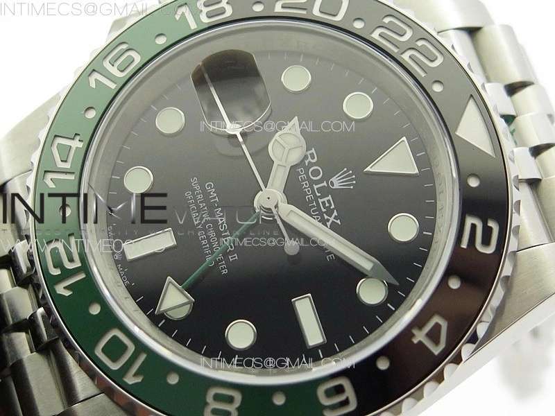GMT Master II 126720 VTNR 904L SS GMF 1:1 Best Edition on Jubilee Bracelet VR3285 CHS