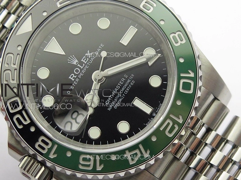 GMT Master II 126720 VTNR 904L SS GMF 1:1 Best Edition on Jubilee Bracelet VR3285 CHS