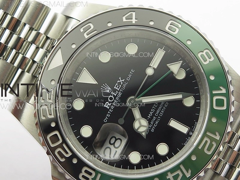 GMT Master II 126720 VTNR 904L SS GMF 1:1 Best Edition on Jubilee Bracelet VR3285 CHS