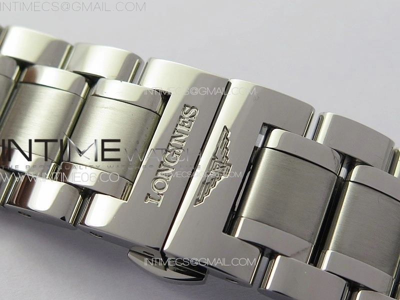 Master Moonphase SS APSF 1:1 Best Edition White Numeral Dial on SS Bracelet AL899