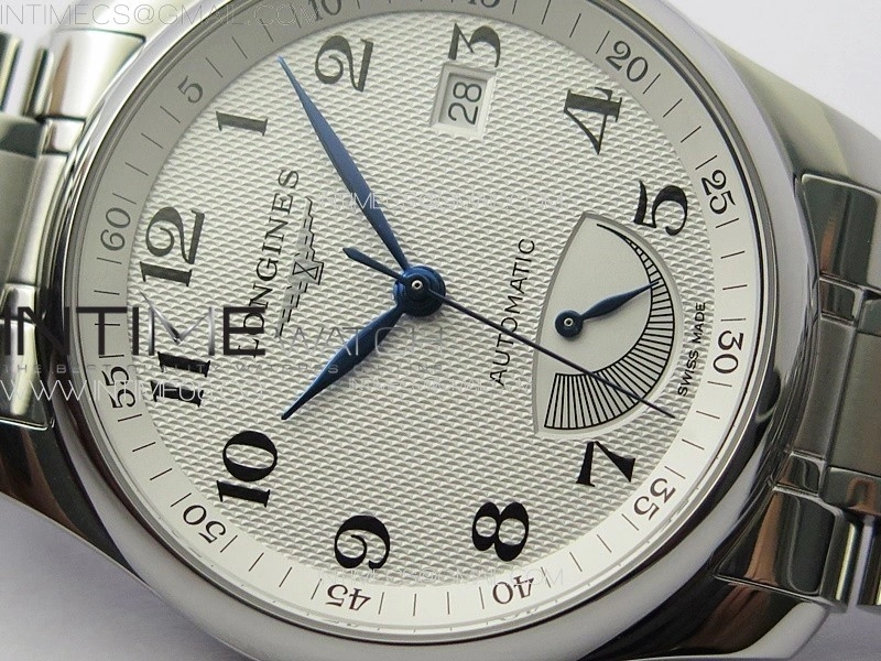 Master Power Reserve SS APSF 1:1 Best Edition White Dial on SS Bracelet AL602