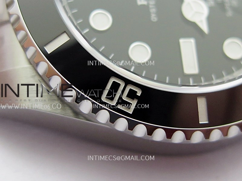 Submariner 116610LN Black Ceramic 904L SS VF 1:1 Best Edition Black Dial On 904L SS Bracelet DD3135
