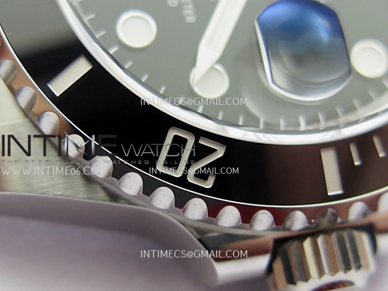 Submariner 116610LN Black Ceramic 904L SS VF 1:1 Best Edition Black Dial On 904L SS Bracelet DD3135