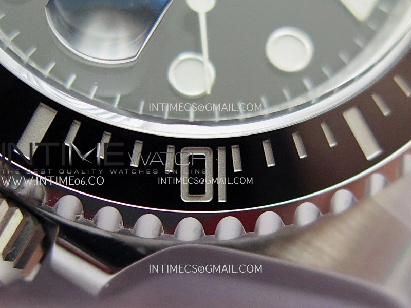 Submariner 116610LN Black Ceramic 904L SS VF 1:1 Best Edition Black Dial On 904L SS Bracelet DD3135