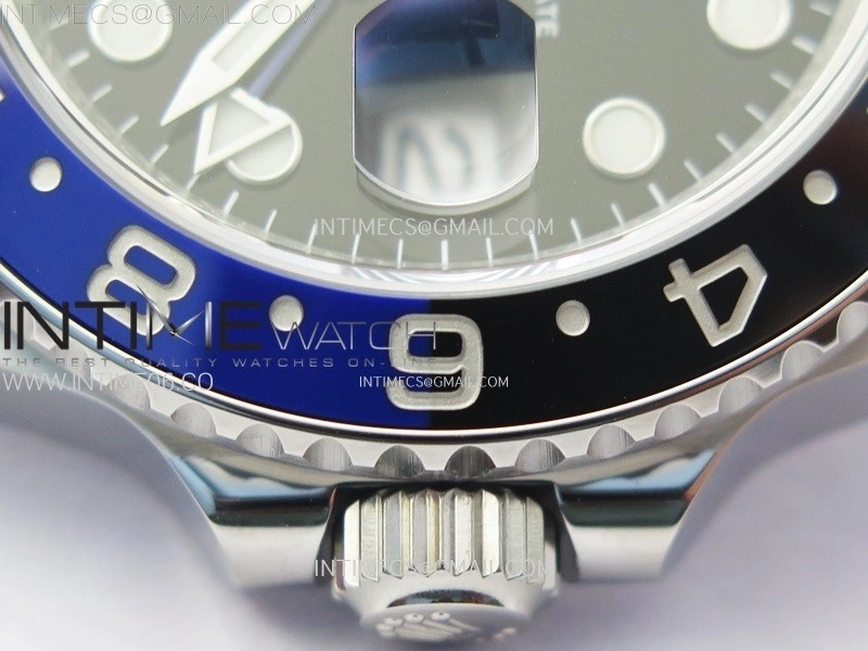 GMT-Master II 126710 BLNR Blue Black Ceramic C+F 1:1 Best Edition Black Dial on Oyster Bracelet SH3285 CHS