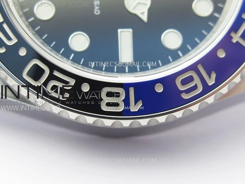 GMT-Master II 126710 BLNR Blue Black Ceramic C+F 1:1 Best Edition Black Dial on Oyster Bracelet SH3285 CHS