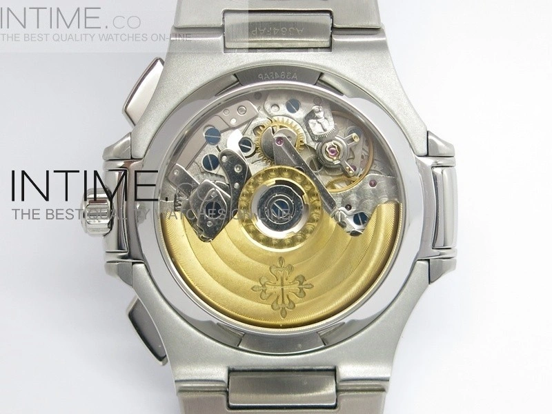 Nautilis Chrono ss ss Black Dial